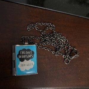SOLD The Fault In Our Stars Book Locket Necklace